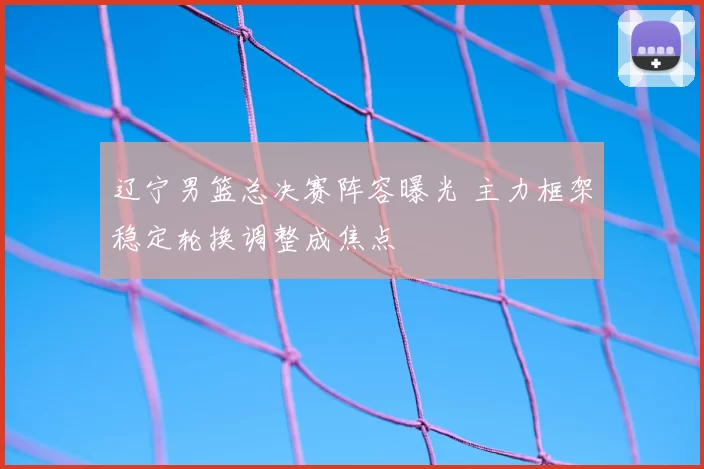 辽宁男篮总决赛阵容曝光 主力框架稳定轮换调整成焦点