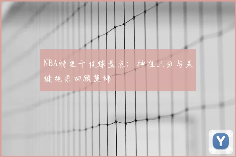 NBA特里十佳球盘点：神准三分与关键绝杀回顾集锦